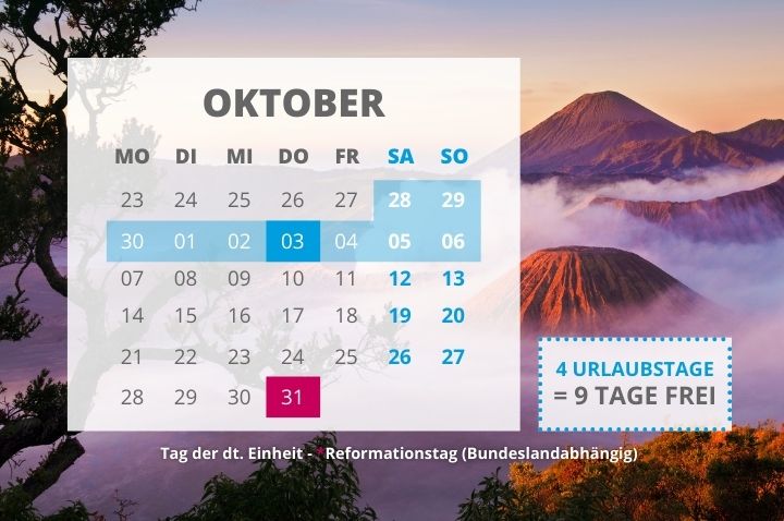 Hallo Goldener Oktober!