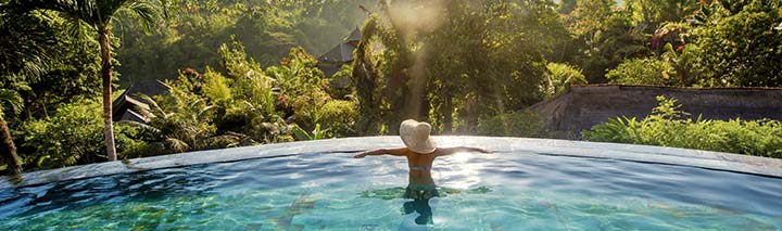 Traumhafter Pool auf Bali